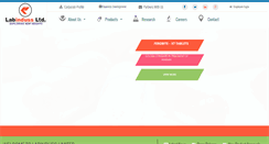 Desktop Screenshot of labinduss.com